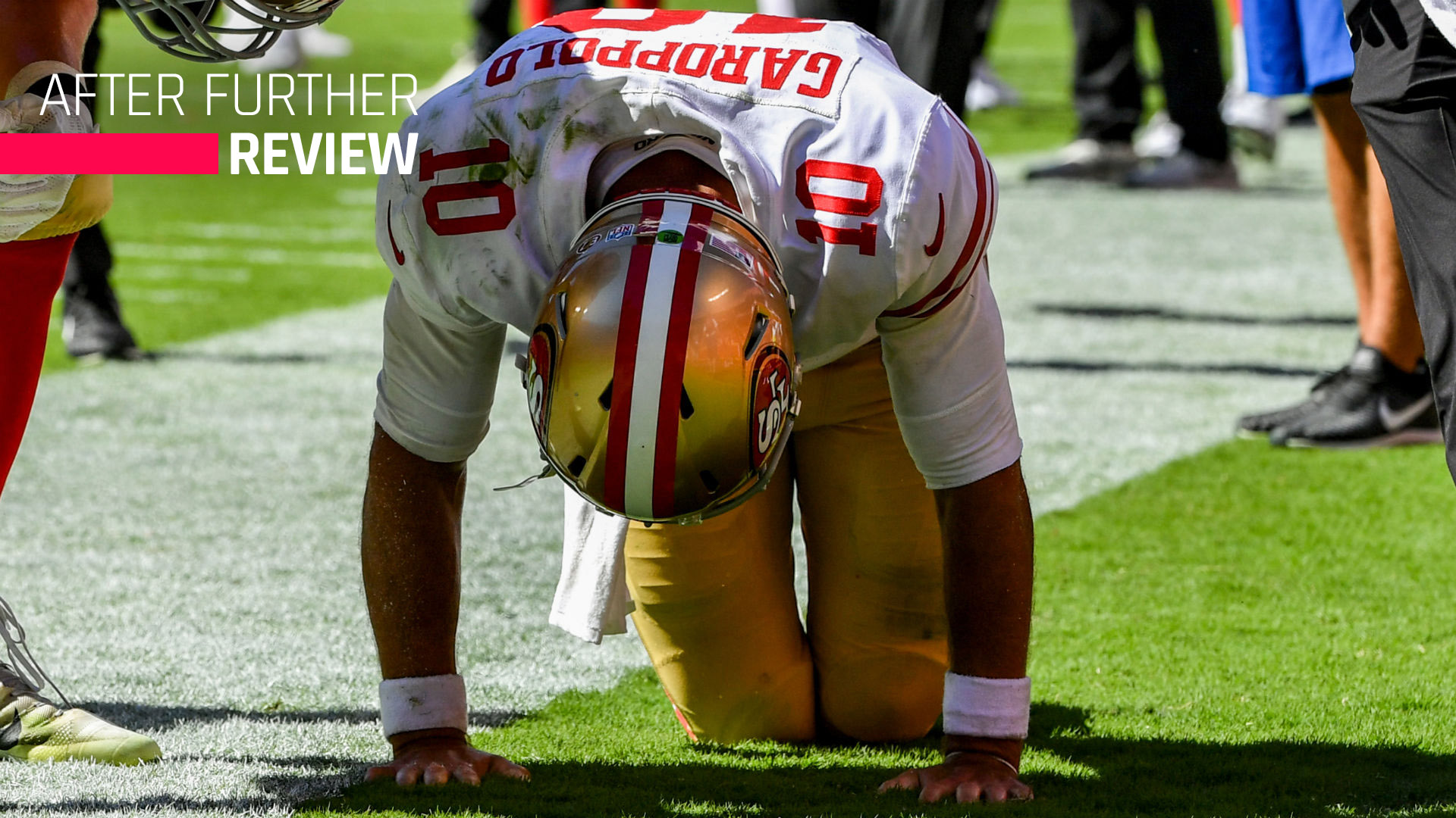 After Further Review With Jimmy Garoppolo injury, 'next man up' does