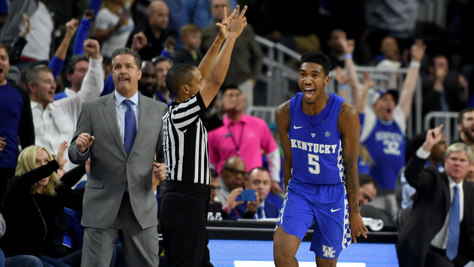 Malik Monk Shows Vs. UNC He's A Different Kind Of Kentucky Freshman ...