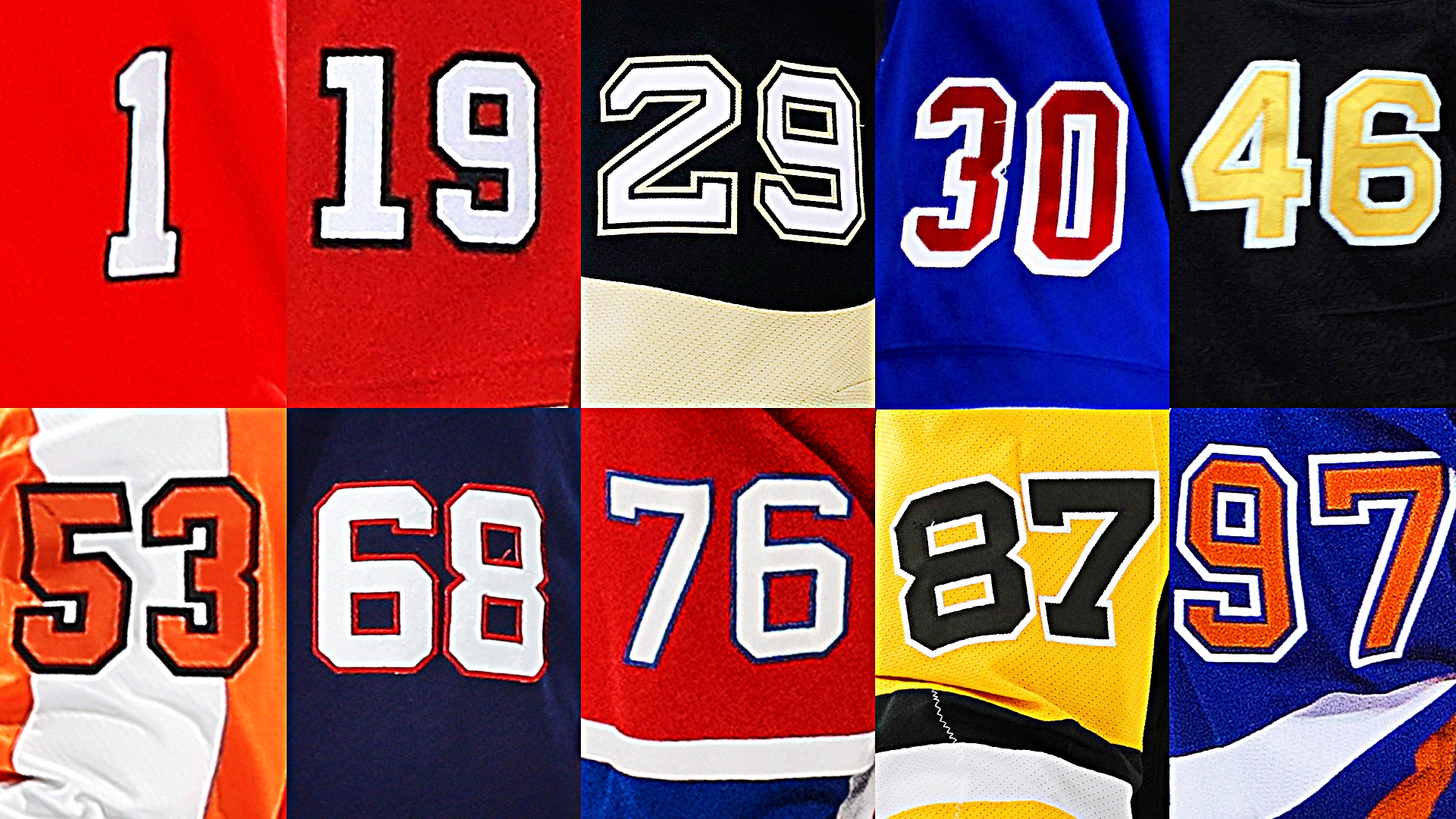 The best active NHL player at every jersey number, 1 to 97 Sporting News
