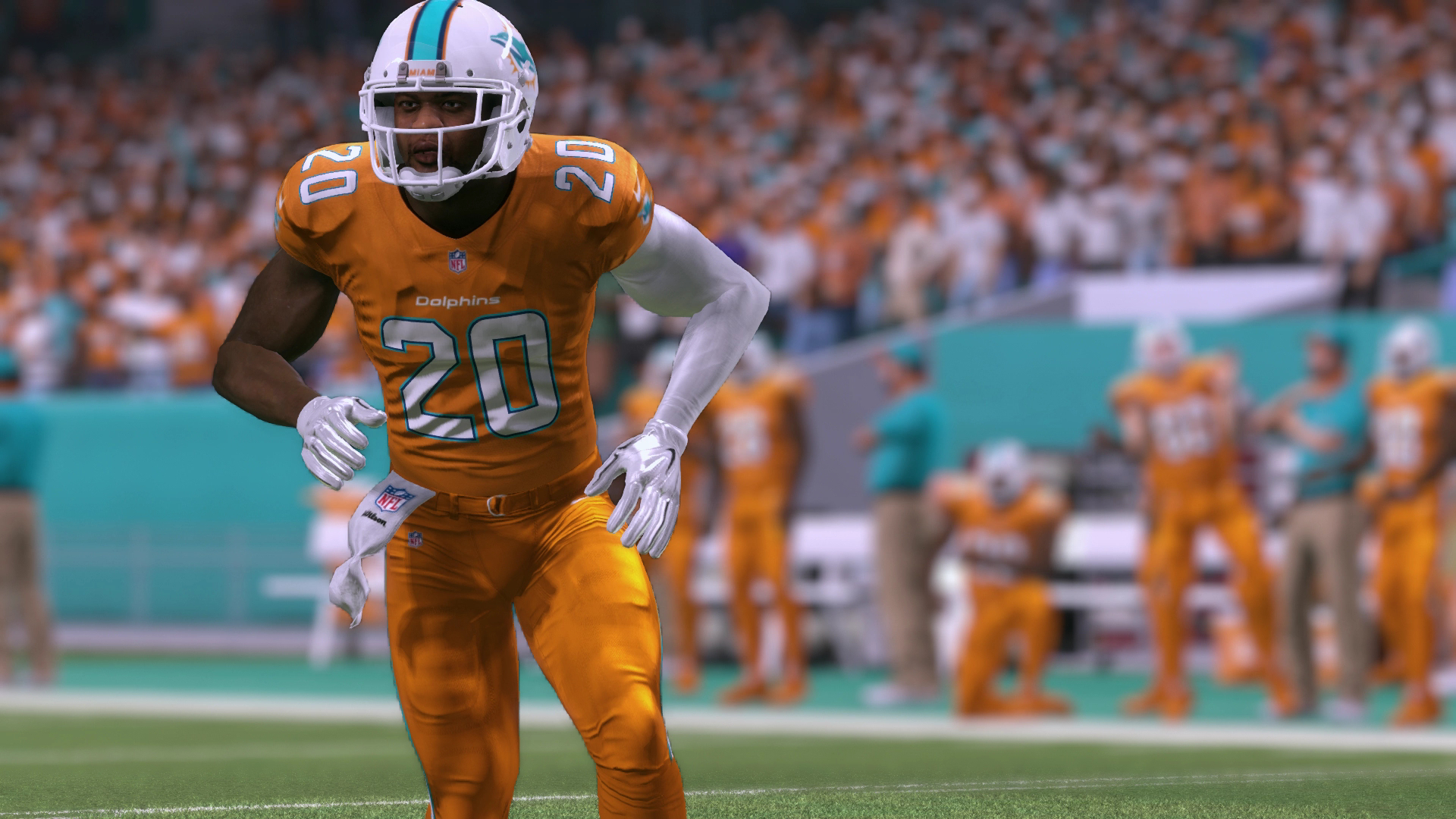 miami dolphins color rush jersey for sale