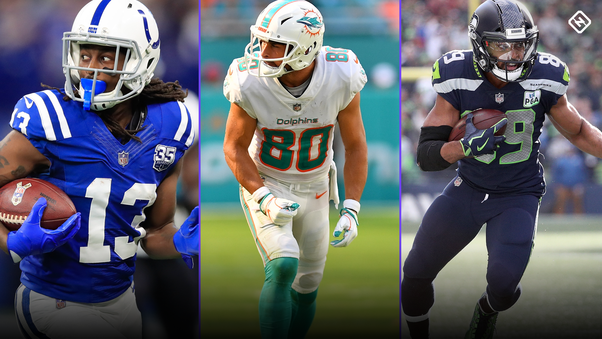 Fantasy Injury Updates: T.Y. Hilton, Danny Amendola, Doug Baldwin, among key Week 14 active/inactives