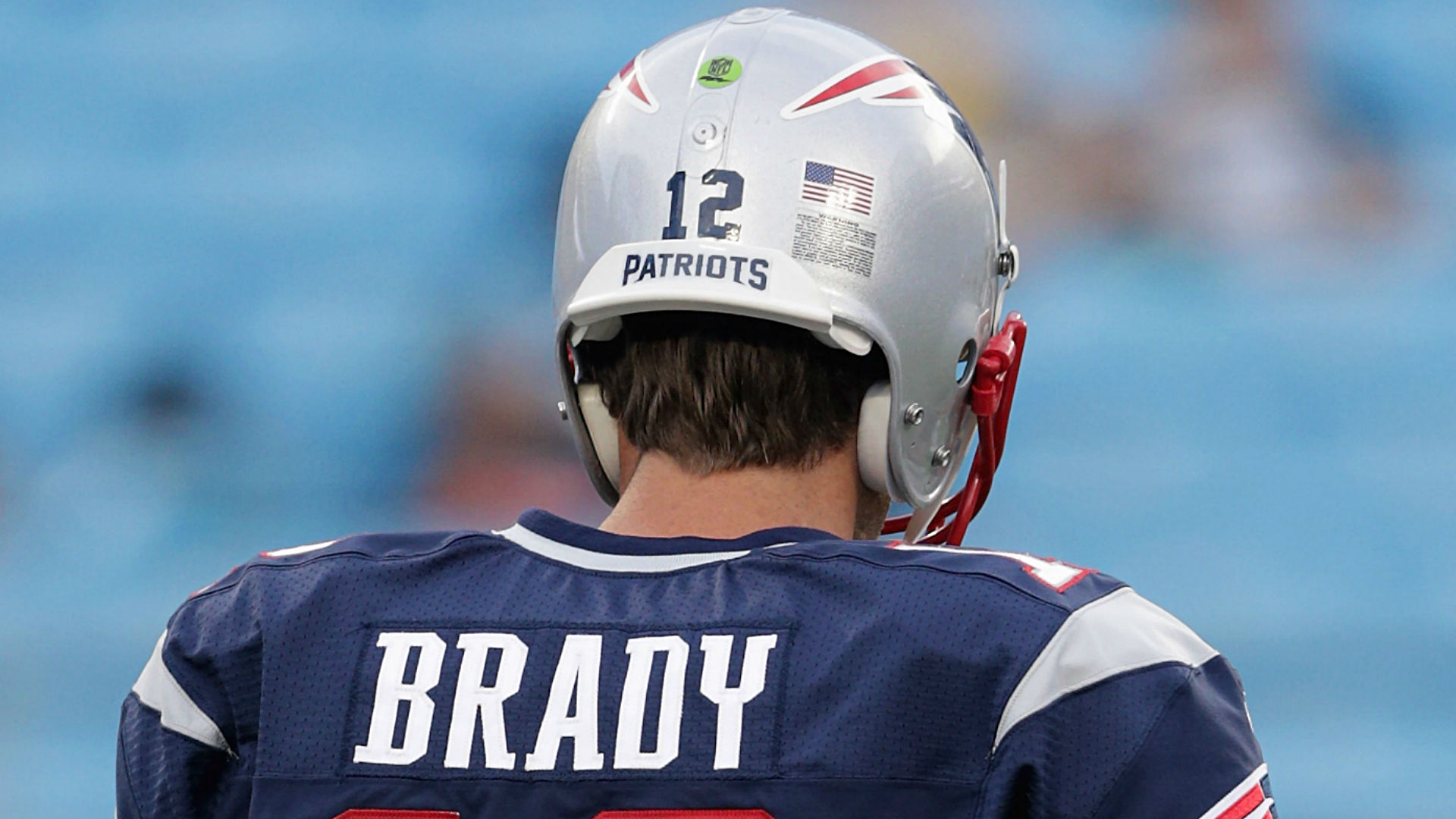 Did Tom Brady slice the Shield from his helmet? NFL Sporting News