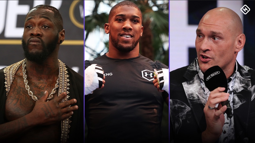 Deontay Wilder, Tyson Fury offer contrasting views of Anthony Joshua's stunning loss