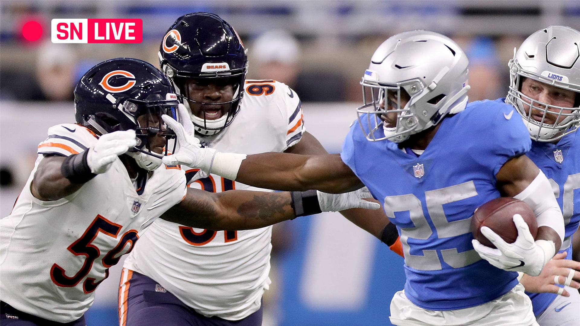 Bears vs. Lions Score, live updates from Thanksgiving game in Detroit
