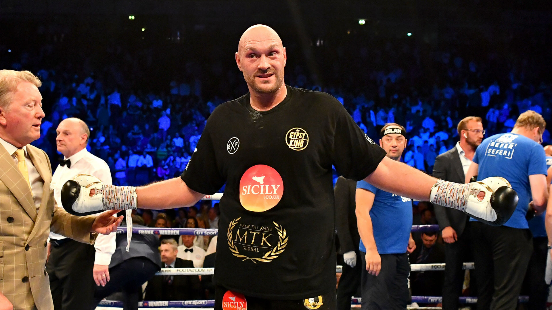 Tyson Fury vs. Deontay Wilder made official after Fury wins unanimous decision ...1920 x 1080