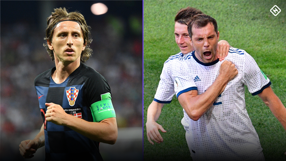 Croatia vs. Russia live: Highlights from World Cup quarterfinals