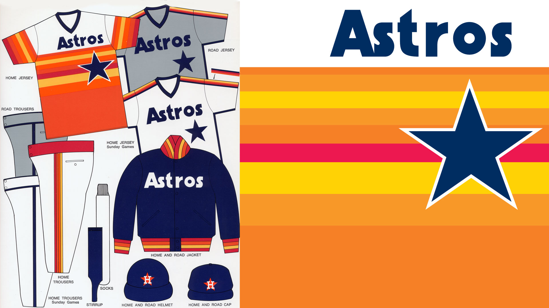 Pistols, pinstripes, rainbows and stars — know your Houston Astros