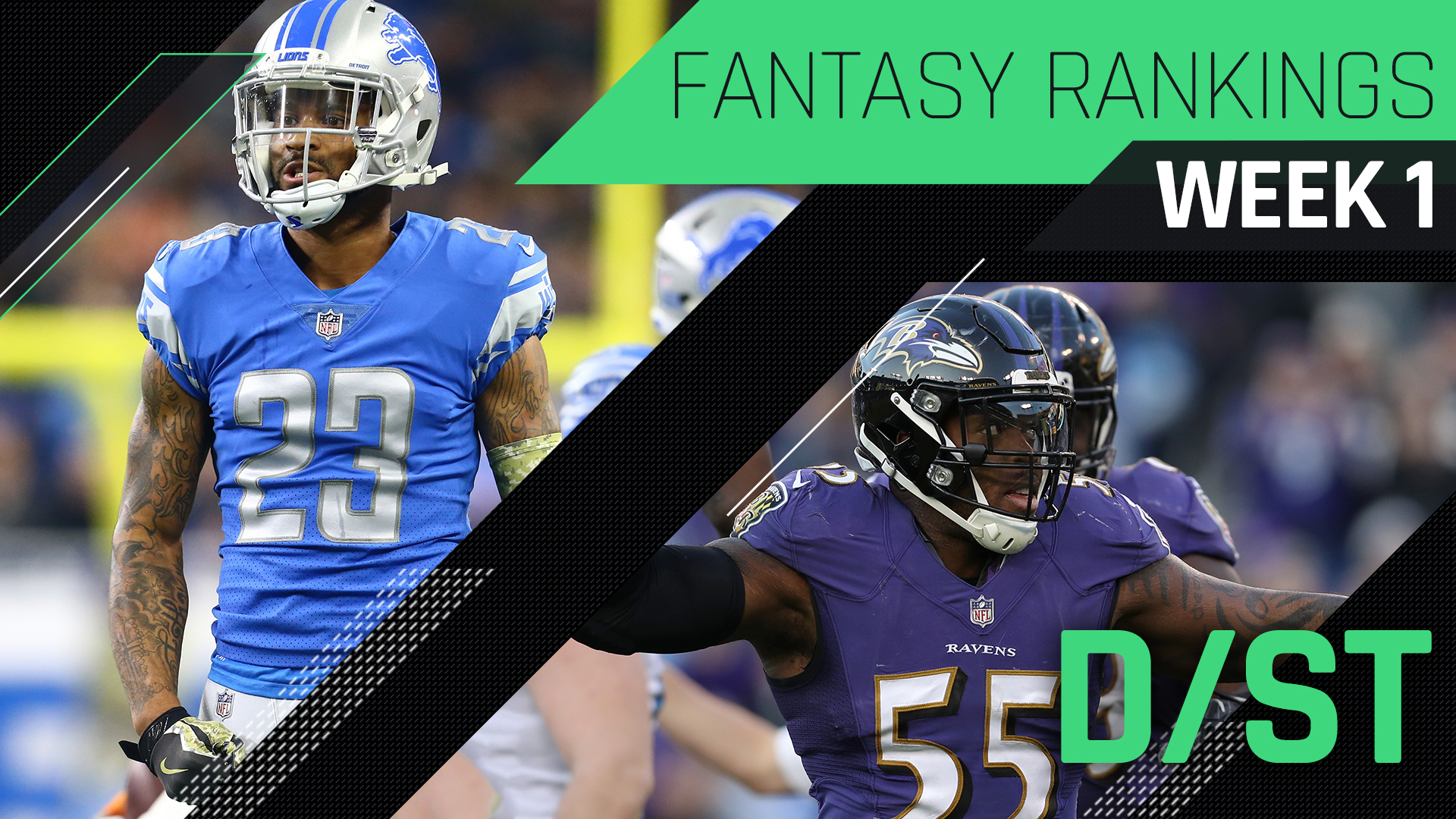 Week 1 Fantasy Football Rankings Defense Fantasy Sporting News