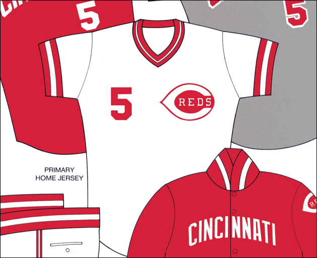 The Reds are wearing 1990 throwback uniforms; no buttons, no belts, no  problem