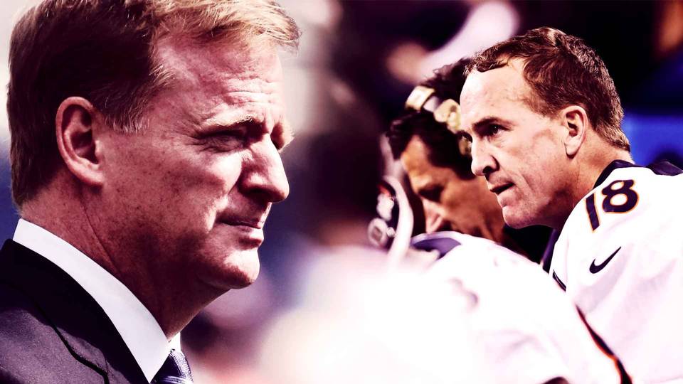 Peyton Manning And Roger Goodell | investigate peyton manning report nfl but get it right Peyton Manning And Roger Goodell | investigate peyton manning report nfl but get it right