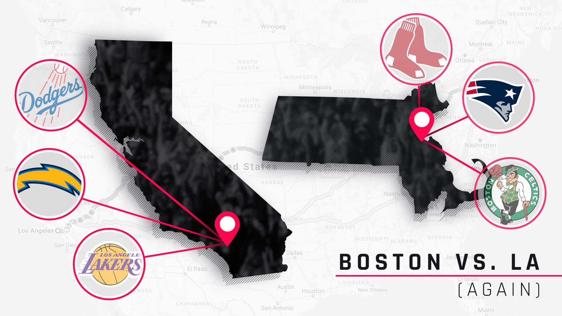 Boston vs. LA, again: How fandom around Patriots, Chargers differs