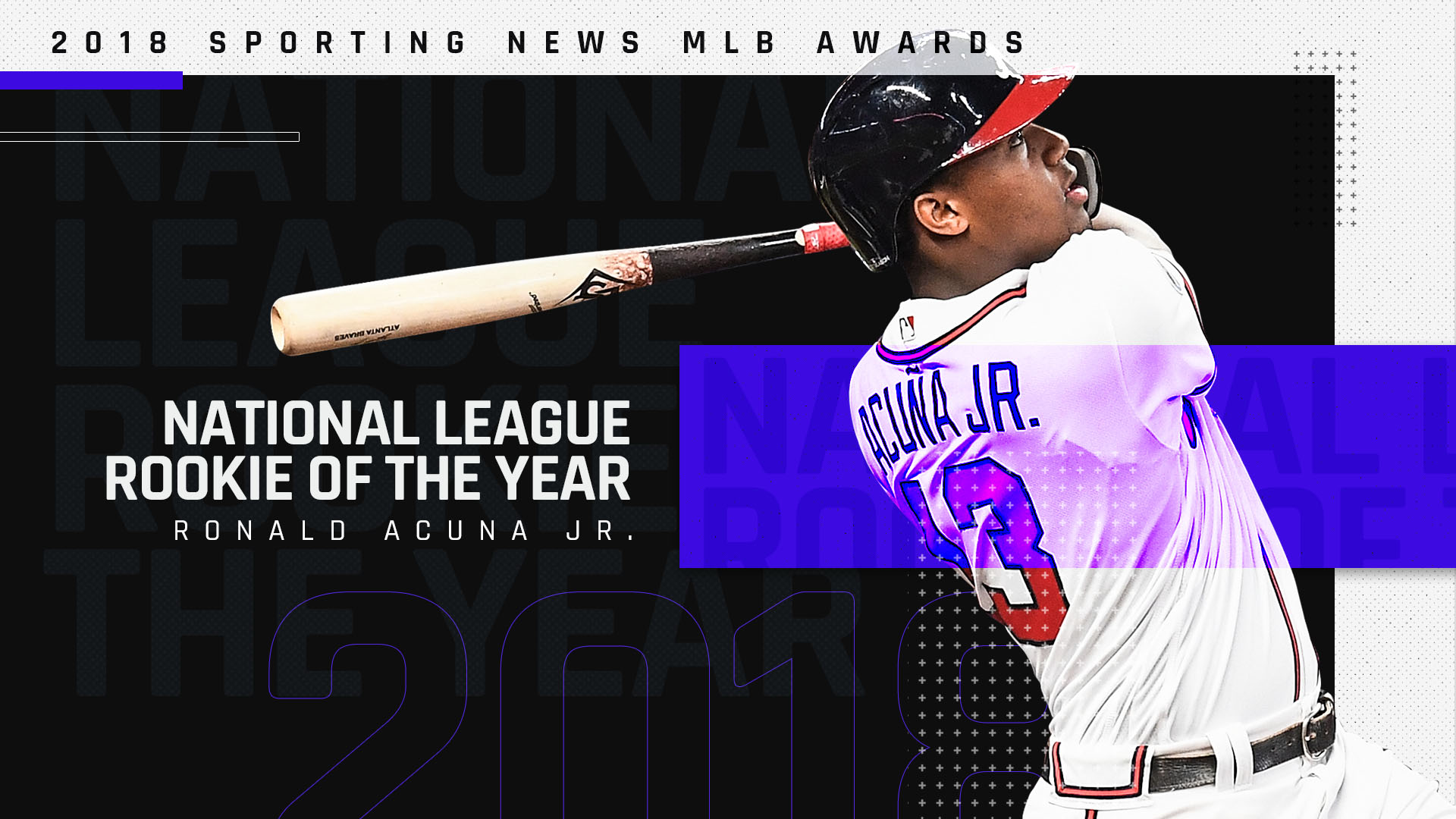 Braves' Ronald Acuna Voted Sporting News NL Rookie Of The Year | MLB ...