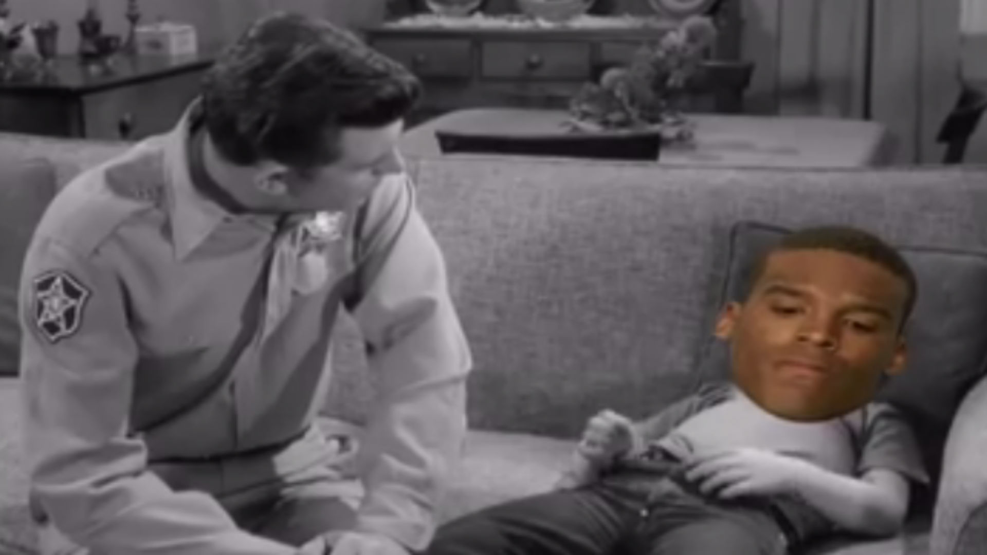 Cam Newton abruptly walked out of his press conference