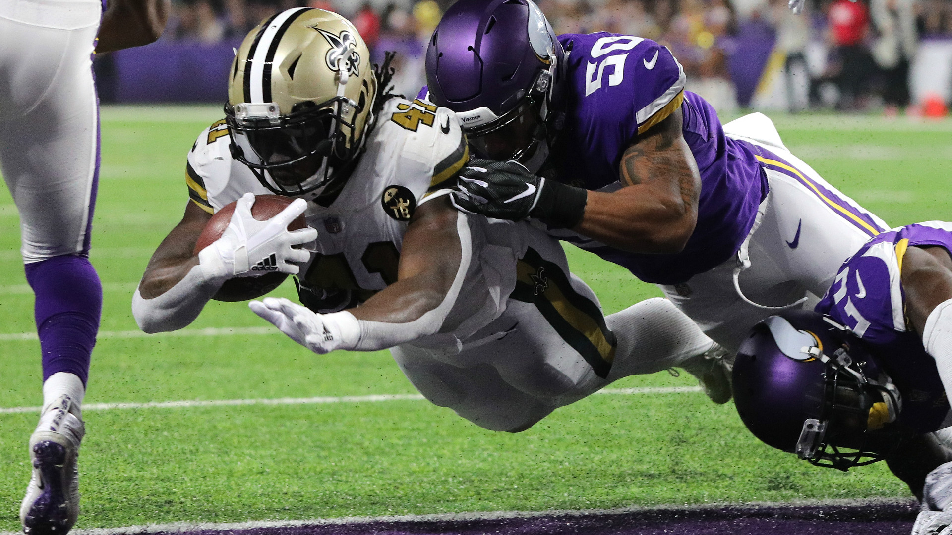 Saints vs. Vikings Score, results, highlights from Sunday night game