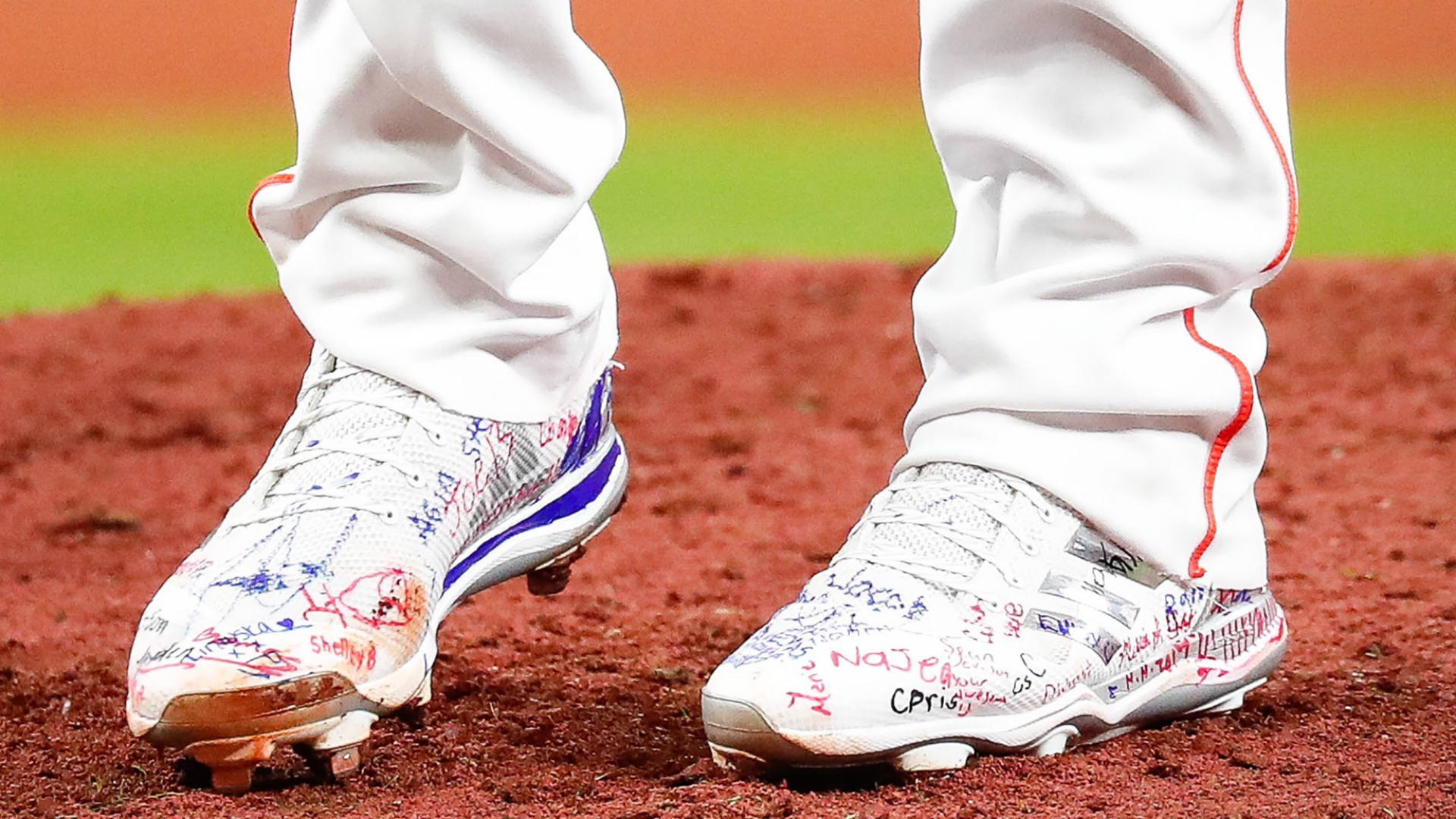 Astros' Joe Musgrove shines while cleats pay tribute to young victims of Hurricane Harvey