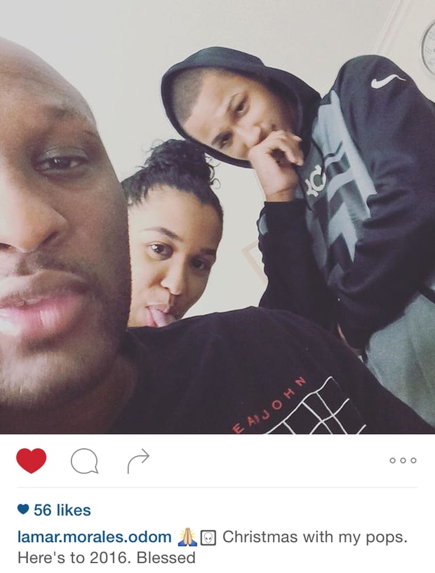 Lamar Odom s son shares first picture of player since October overdose Sporting News