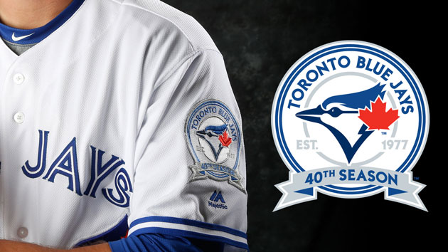 Blue Jays to Sport 40th Season Patch in 2016