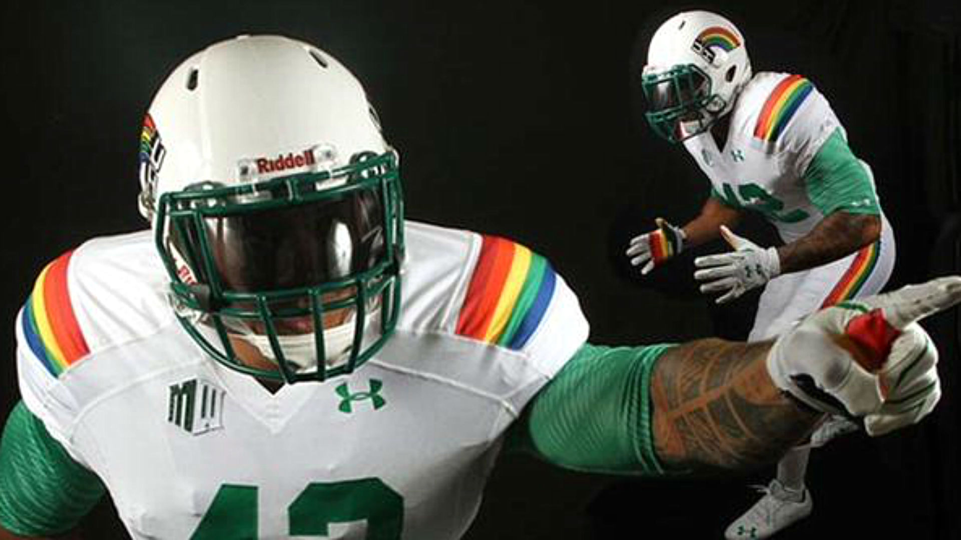 Hawaii unveils retro &#039;Rainbow&#039; uniforms for Ohio State game | NCAA