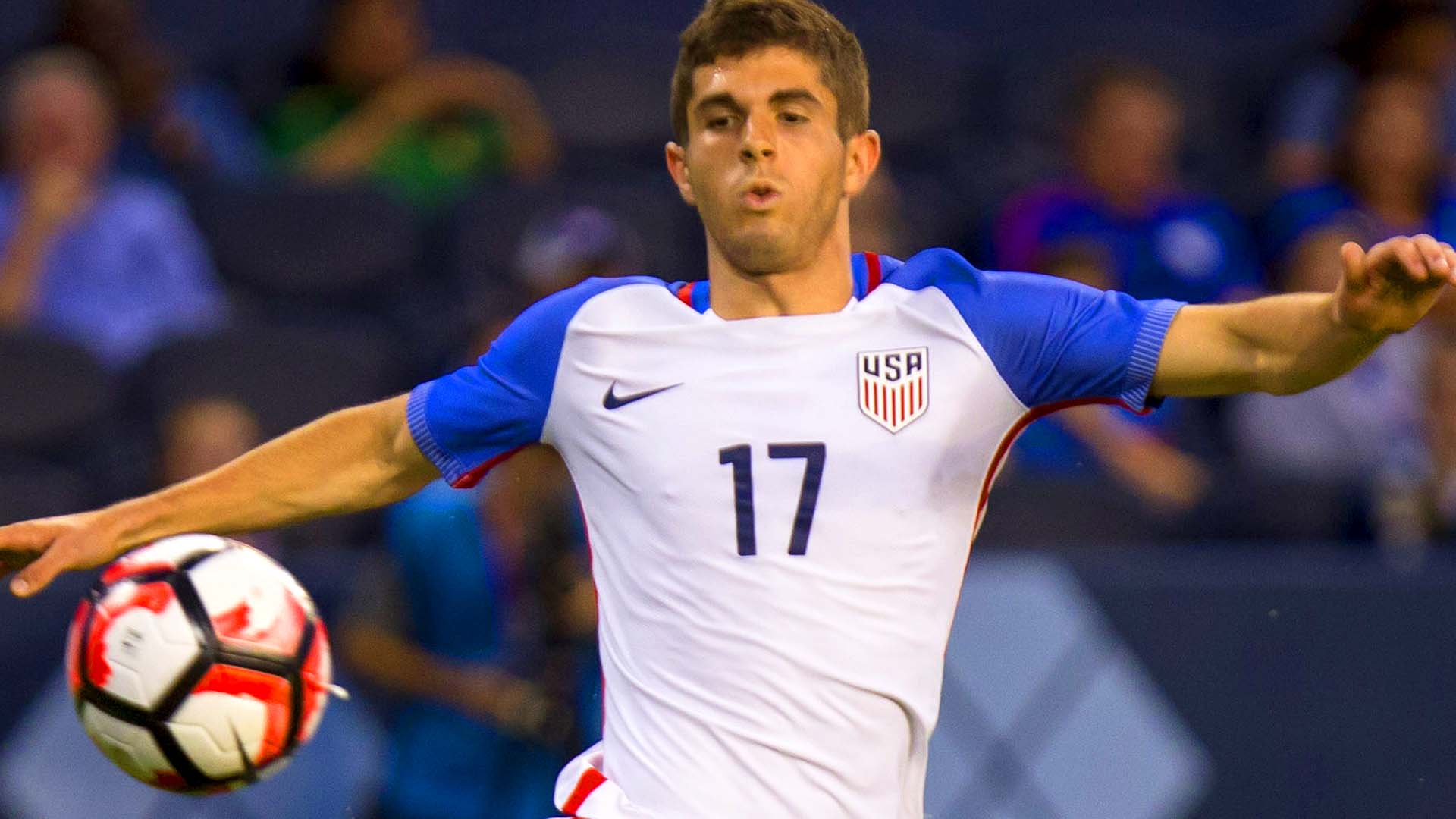 Rising U.S. soccer star Christian Pulisic youngest to score first