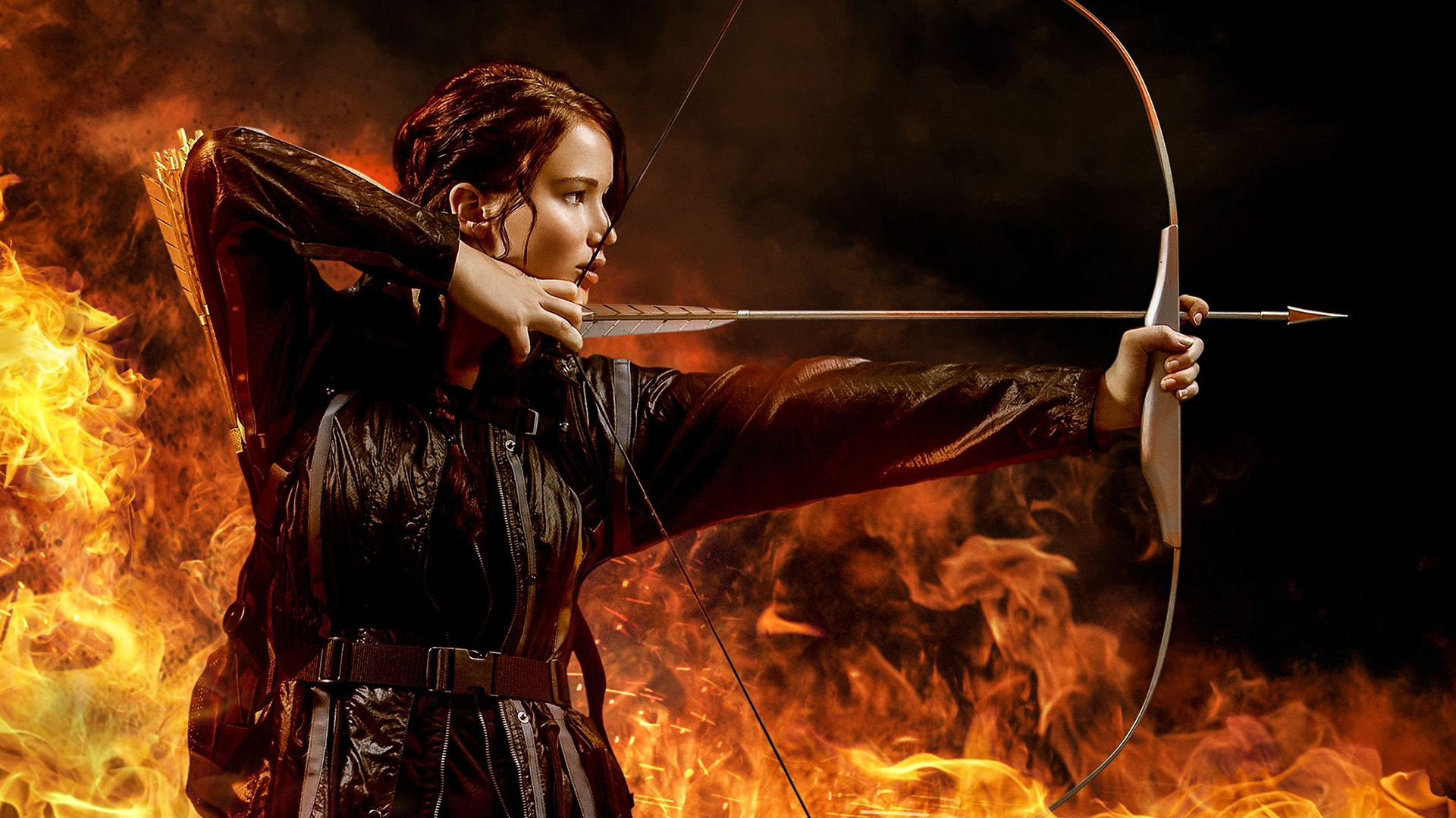 What Does Katniss Bow And Arrow Symbolize