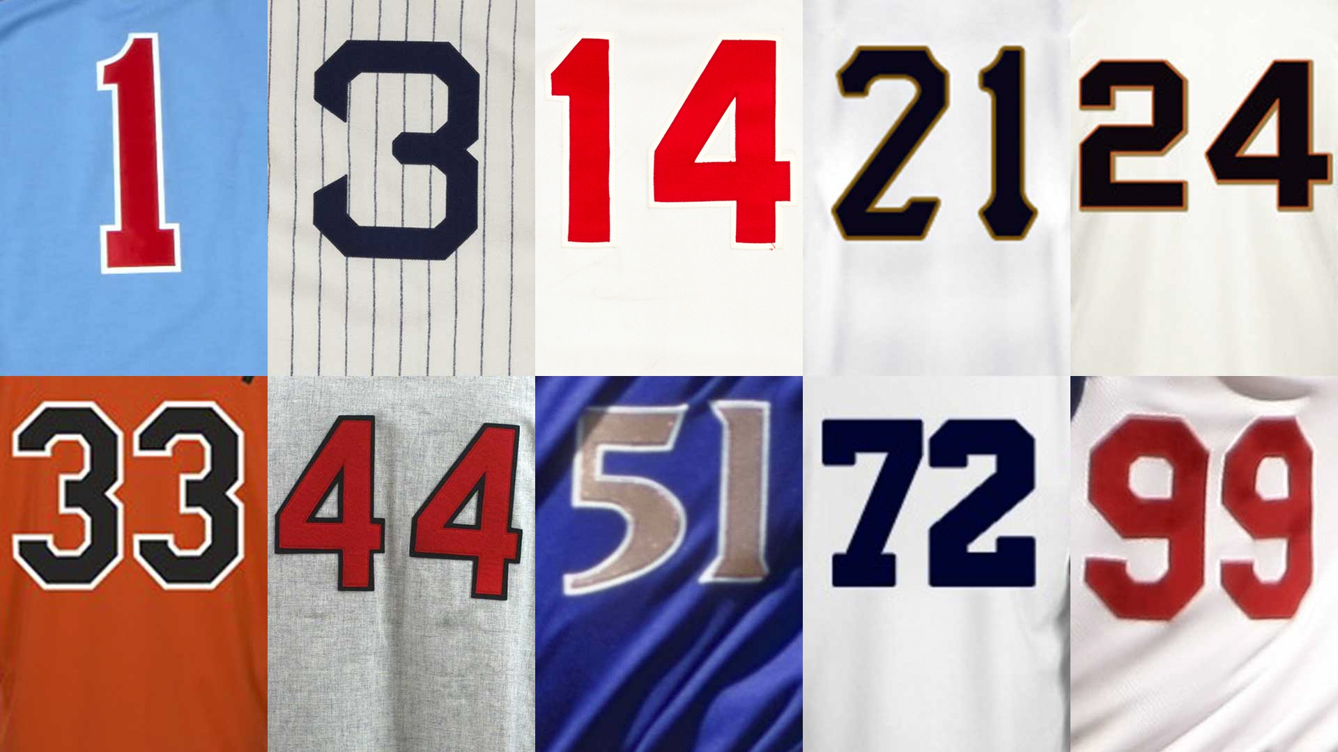 Best alltime MLB players at each jersey number, 199 Sporting News