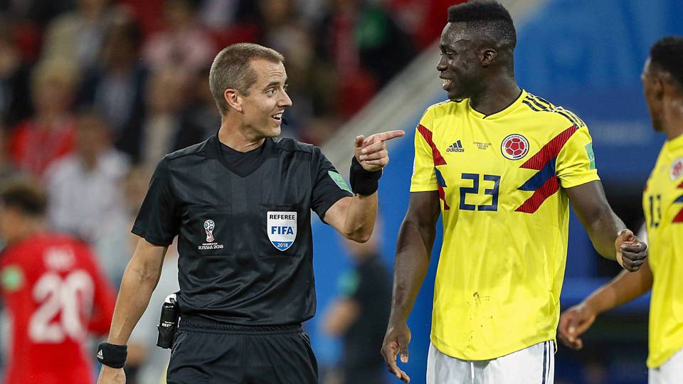 World Cup 2018 Mark Geiger's biggest problem reffing EnglandColombia