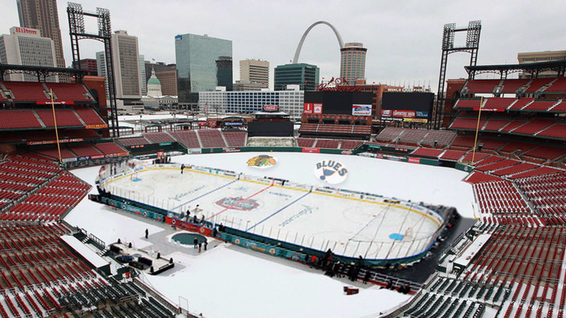 St. Louis Blues vs Chicago Blackhawks Winter Classic Alumni Game