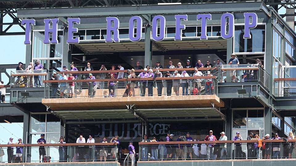 Rockies provide roof with a view at The Rooftop MLB Sporting News