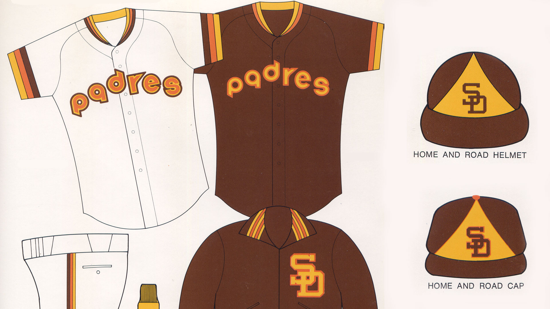 padres uniforms