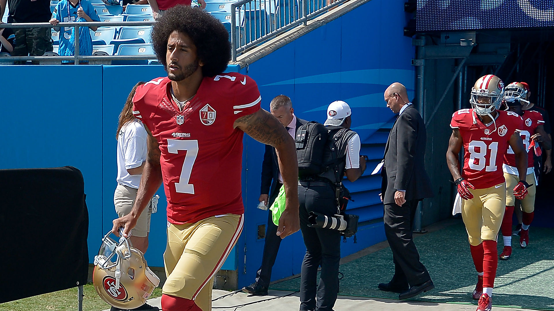 Colin Who? NFL's TV partners bury Kaepernick protest story