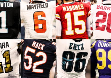 Nfl S Best Active Players By Jersey Number From 1 To 99