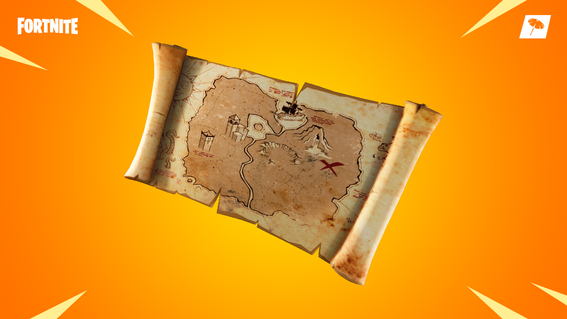 Image result for fortnite treasure map