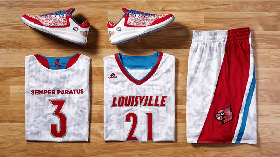 Louisville unveils uniforms for Armed Forces Classic NCAA Basketball