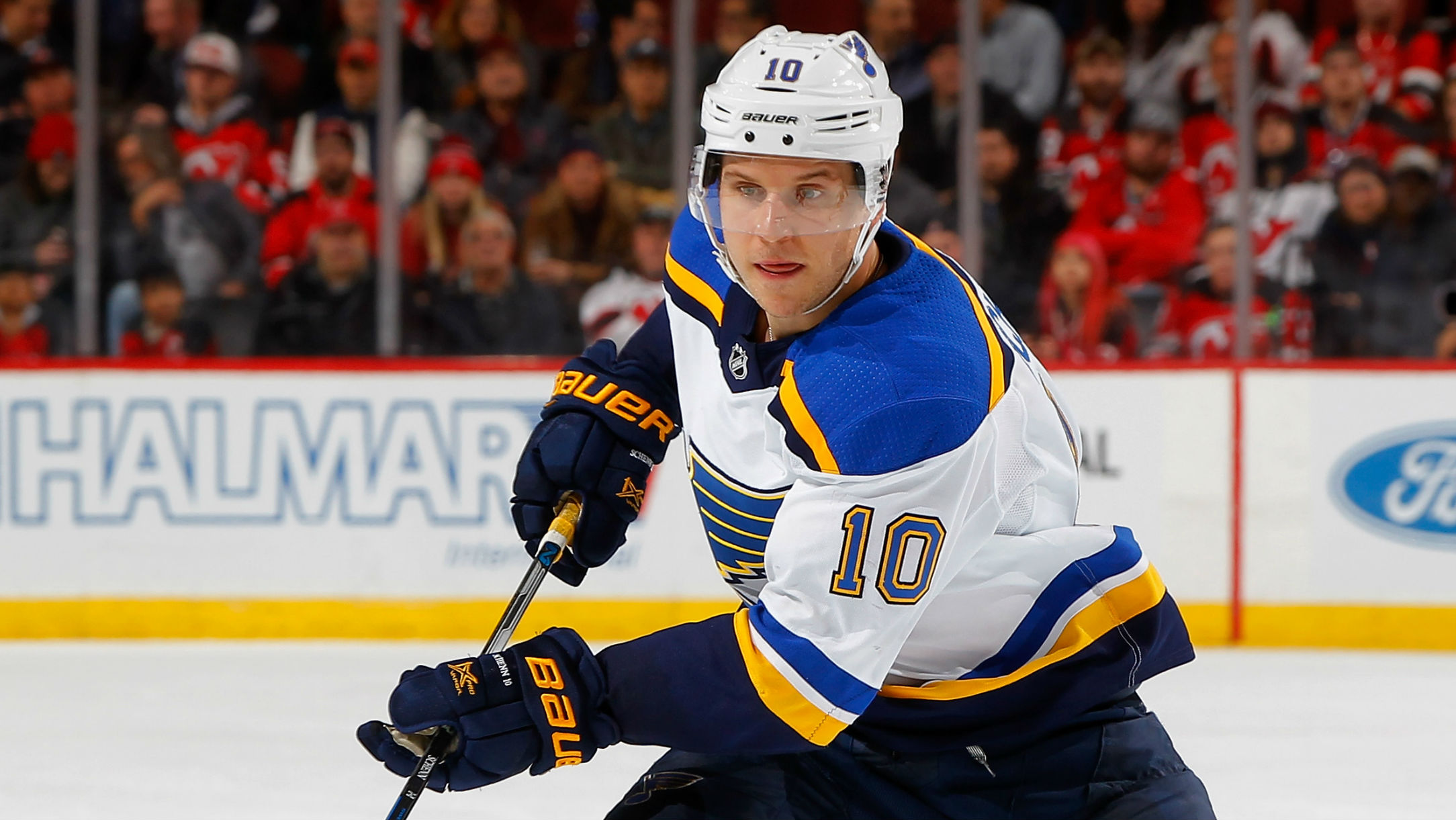 Blues' Brayden Schenn Records Hat Trick Against Canadiens As He ...