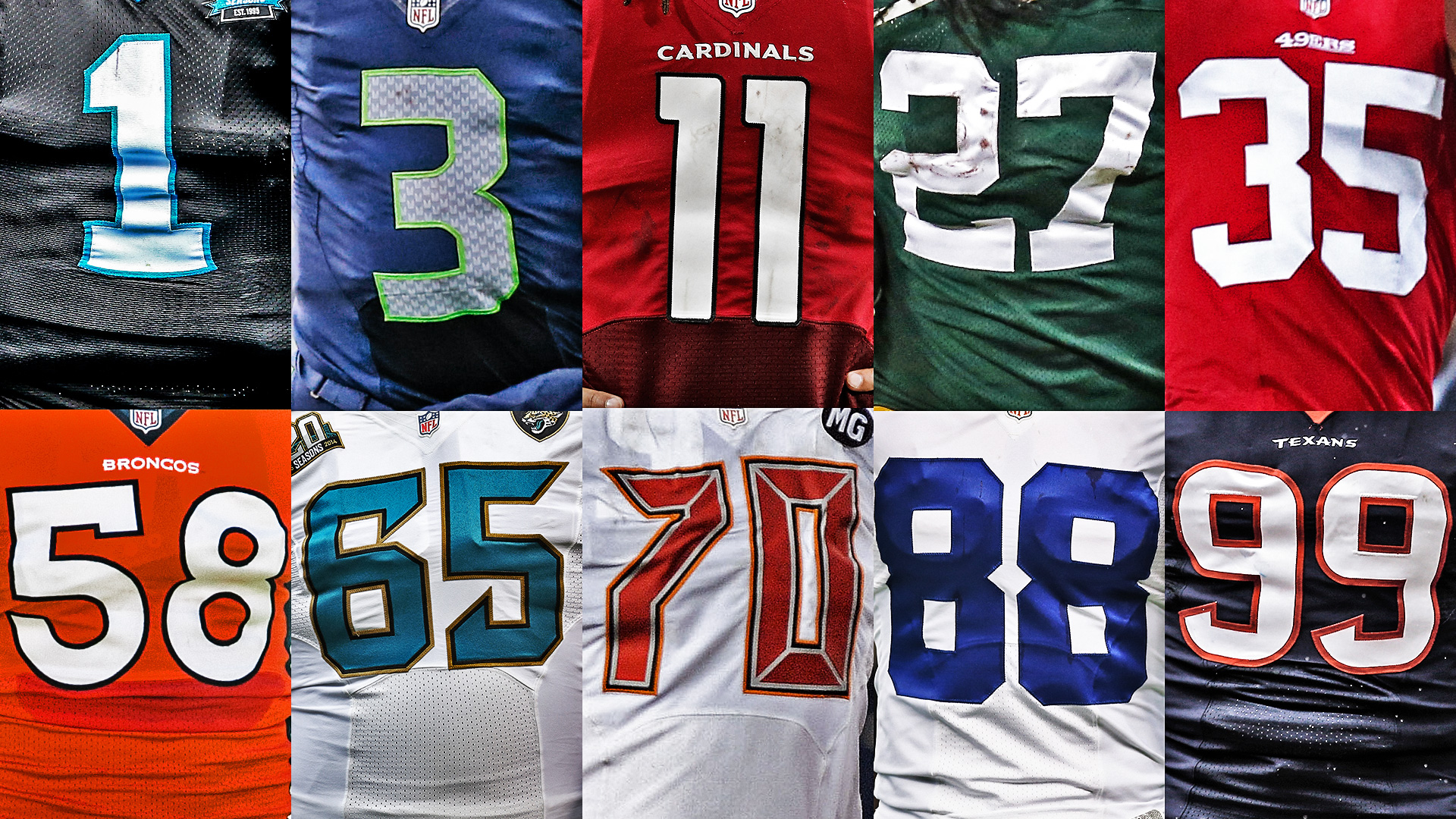 best jersey numbers for football