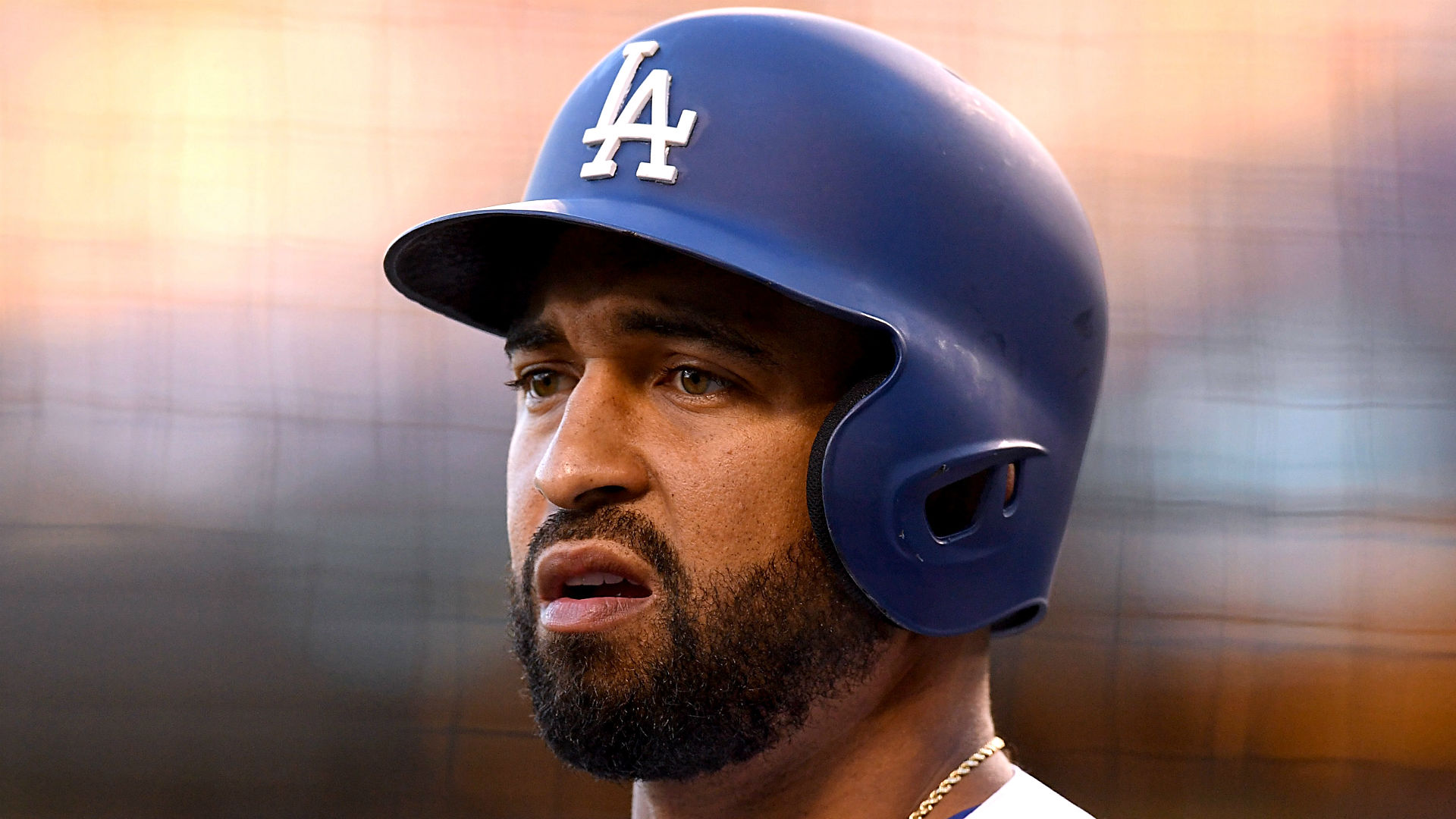 Benches empty in Rangers-Dodgers after Matt Kemp runs through Robinson Chirinos
