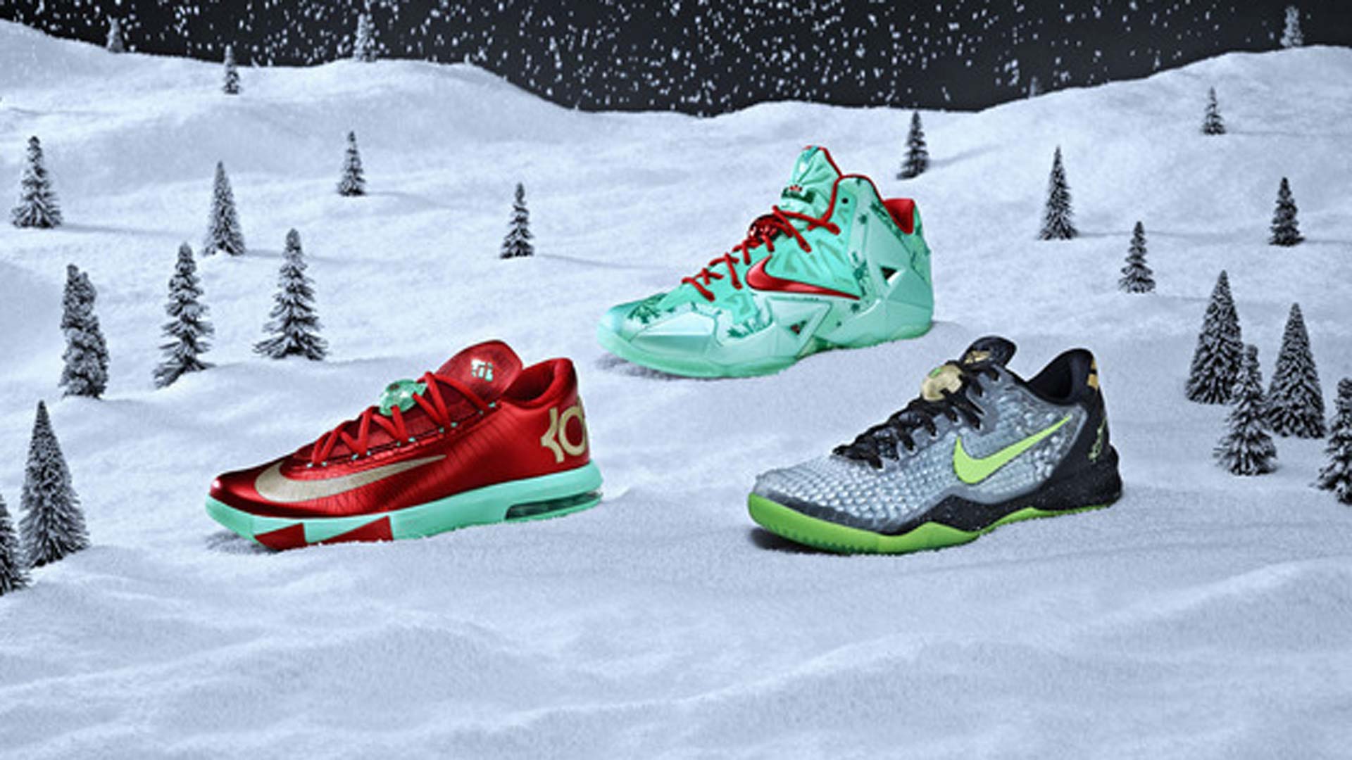 kevin durant christmas shoes