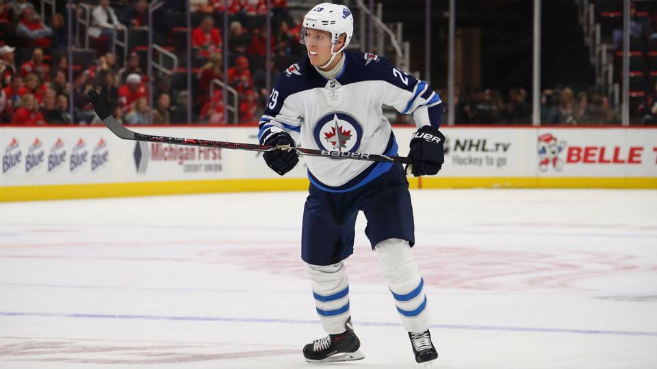 Patrik Laine nets five goals in Jets' victory over Blues | NHL | Sporting News