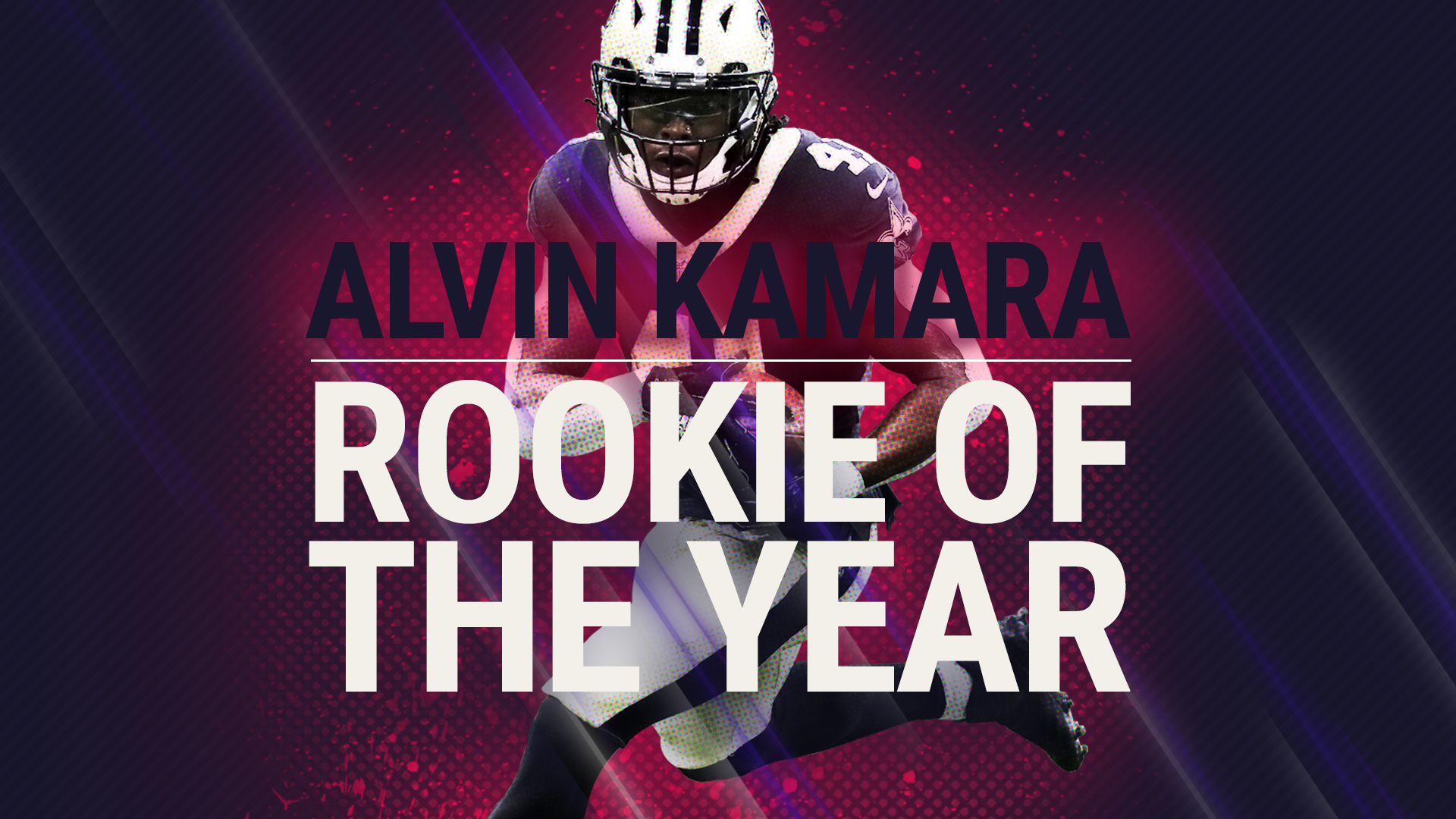 NFL players vote Alvin Kamara Sporting News Rookie of the Year for