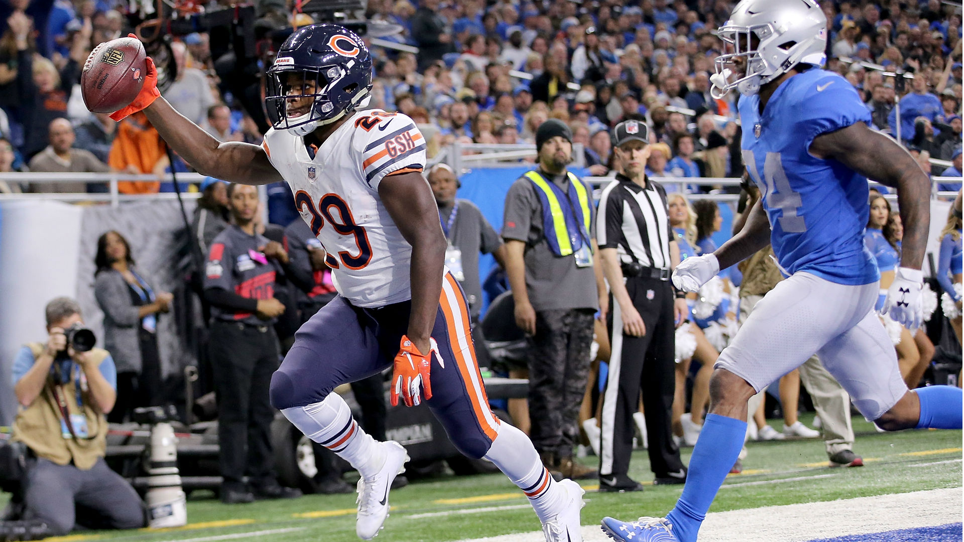 Bears vs. Lions results Score, highlights from Thanksgiving game in