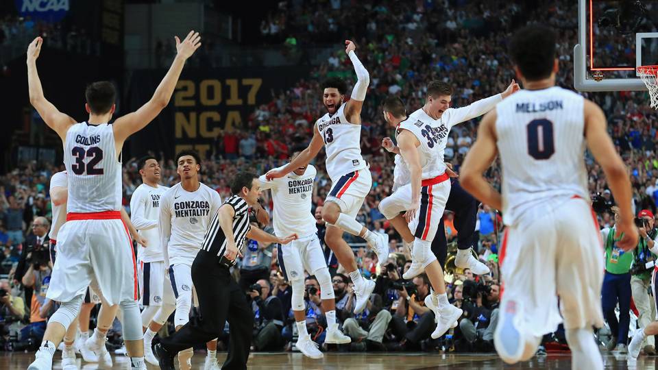 Final Four scores: Gonzaga holds off late South Carolina push to advance to national ...