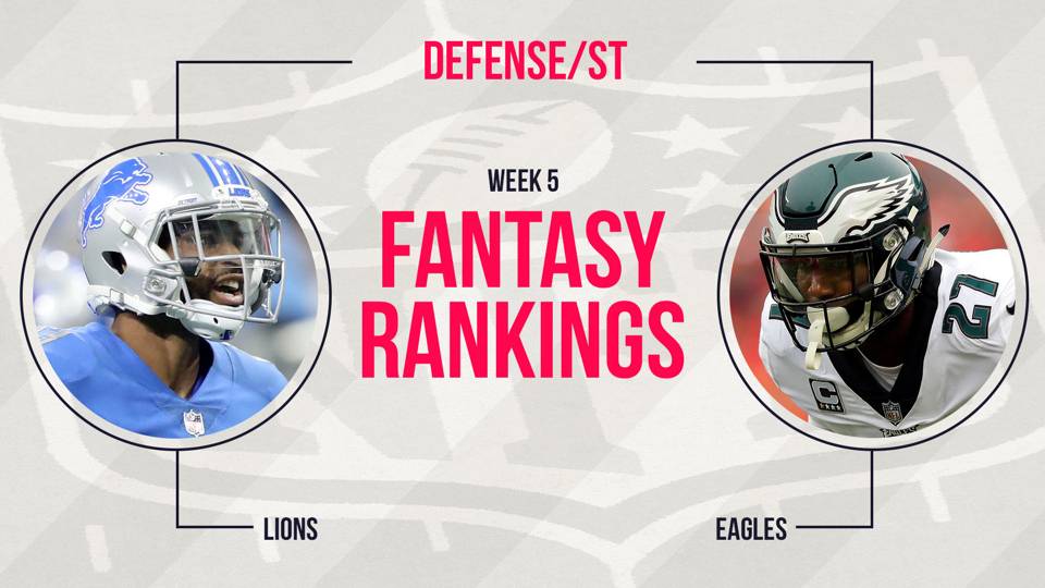 Week 5 Fantasy Football Rankings Defense Fantasy Sporting News
