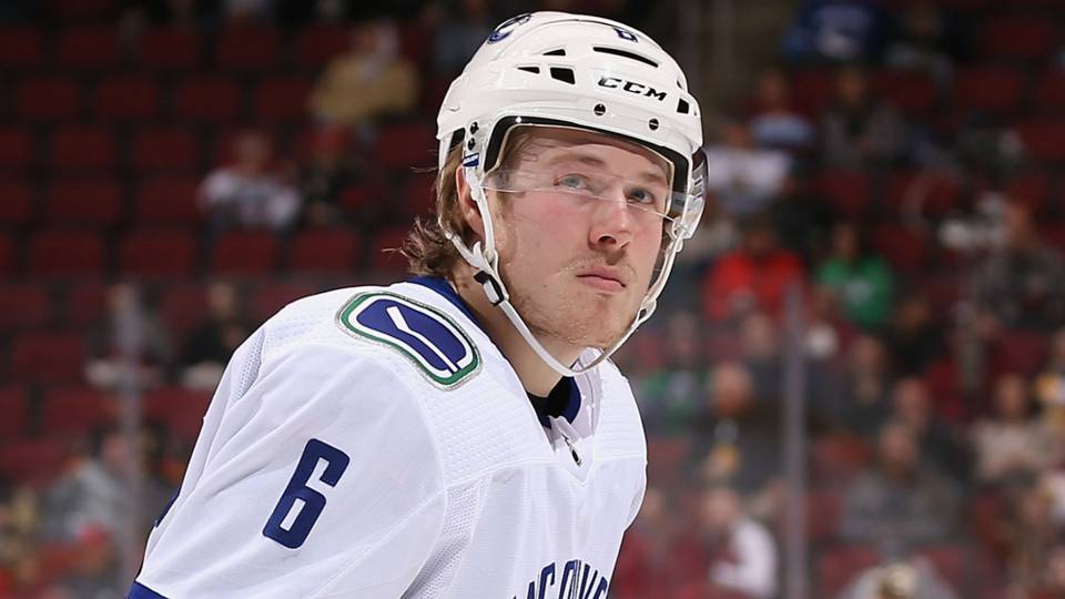Brock Boeser injury update Canucks rookie out 46 weeks with fracture
