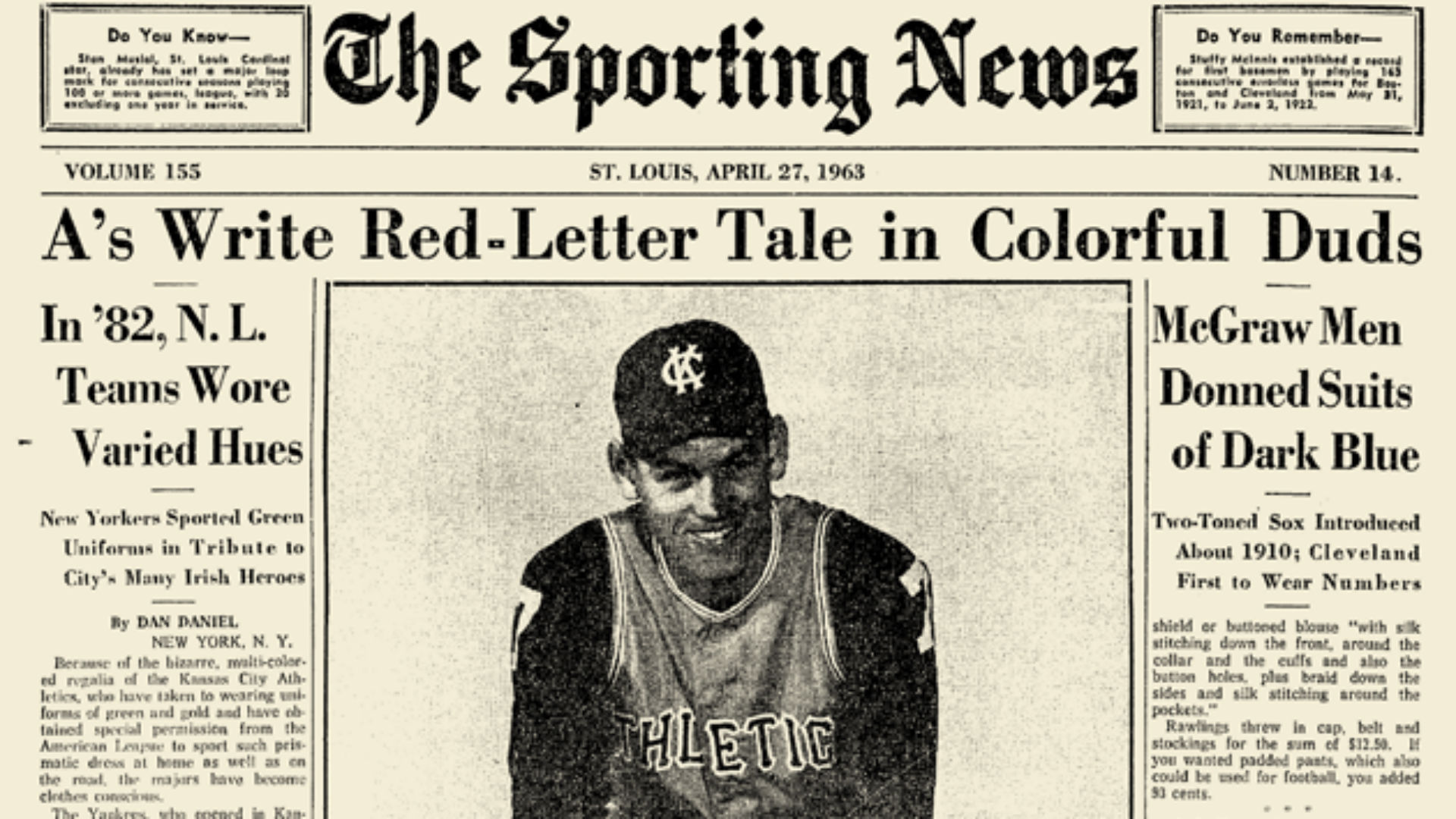 The A’s celebrate KC roots with green and gold uniforms — and a mule