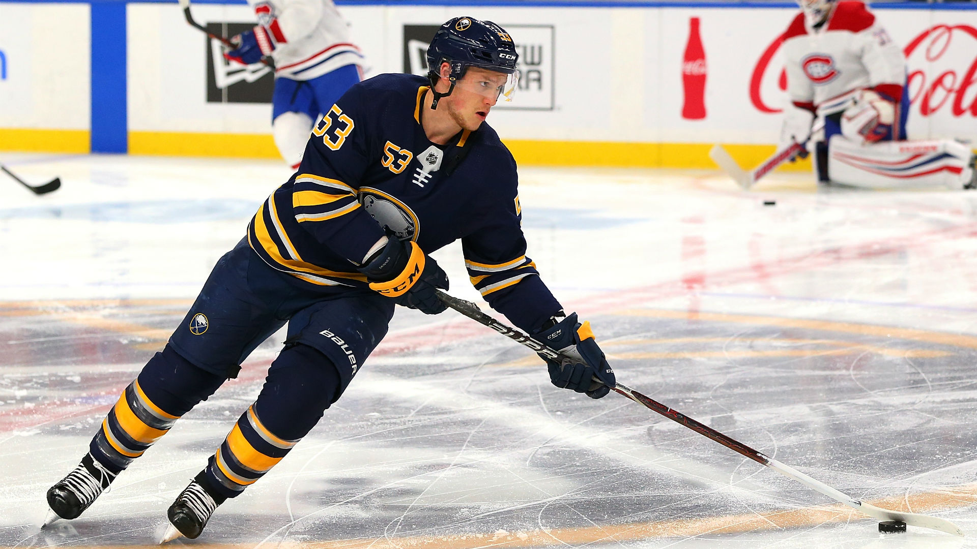 Jeff Skinner's two goals lead Sabres past Canadiens; eight wins in row