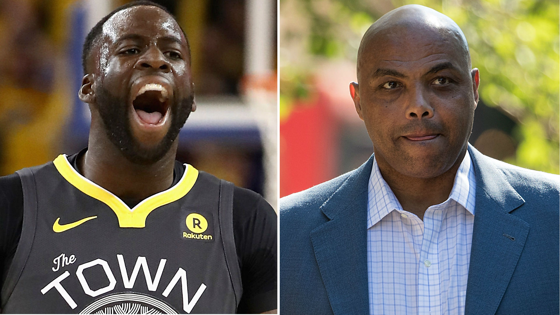 Charles Barkley, Draymond Green make peace as they meet face to face