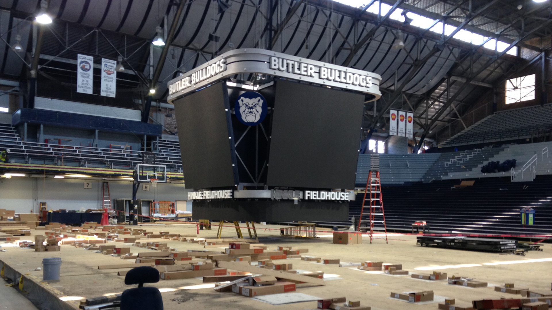 Hinkle Fieldhouse upgrades marry Butler's tradition and technology