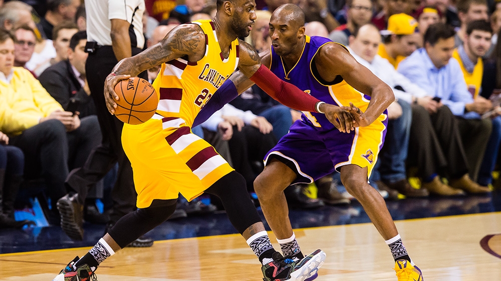 Kobe Bryant explains how to play defence against LeBron James NBA