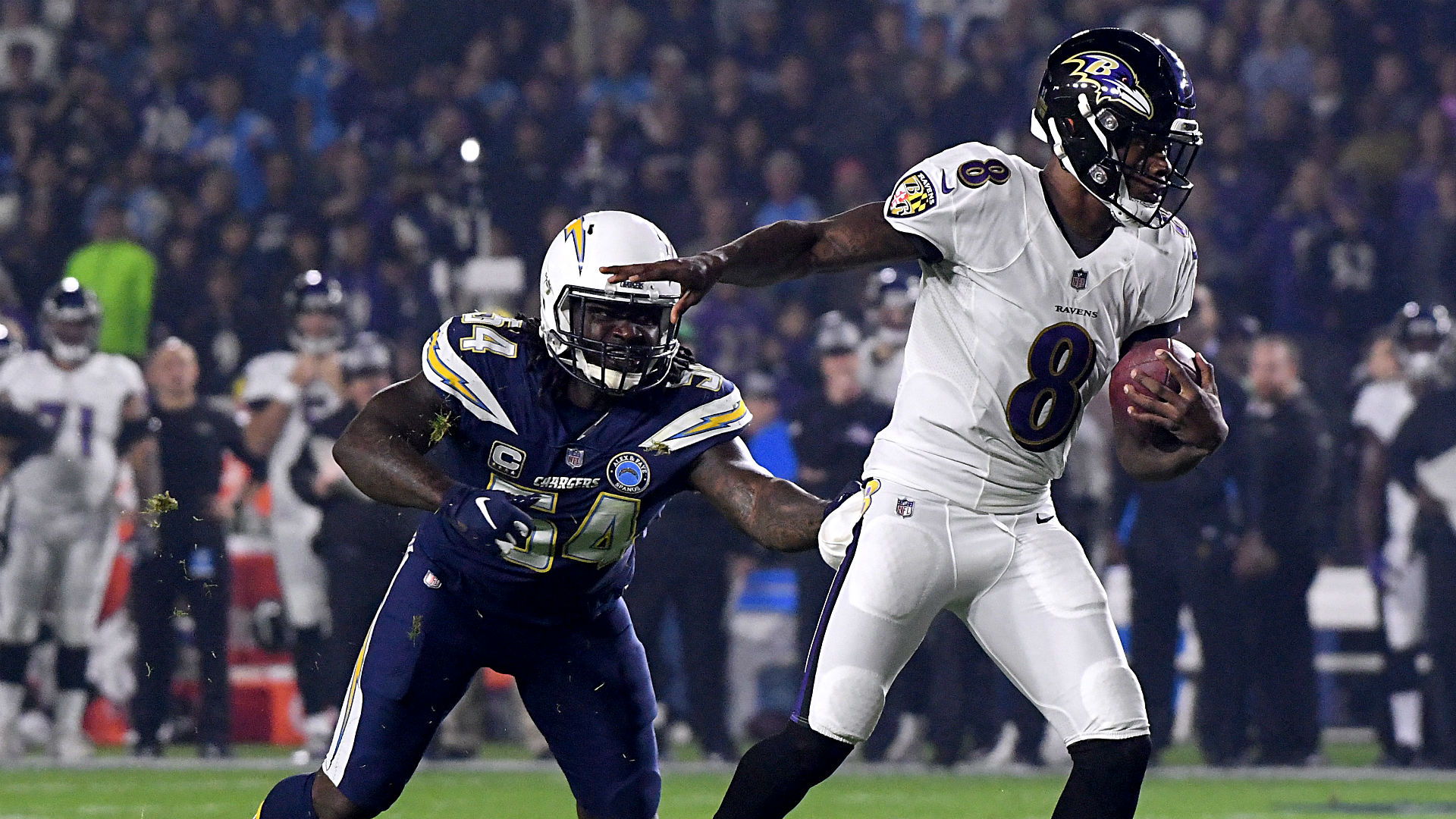 Ravens vs. Chargers results: Score, highlights as Baltimore stays alive in playoff ...1920 x 1080