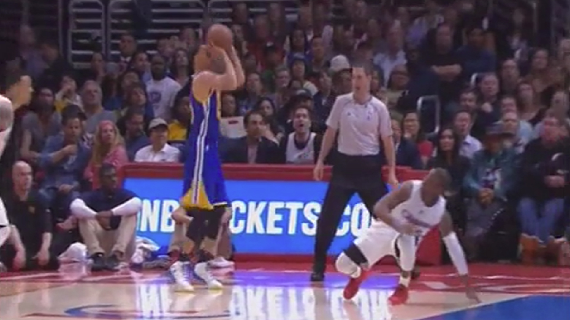 Steph Curry breaks Chris Paul's ankles with insane dribble move | NBA